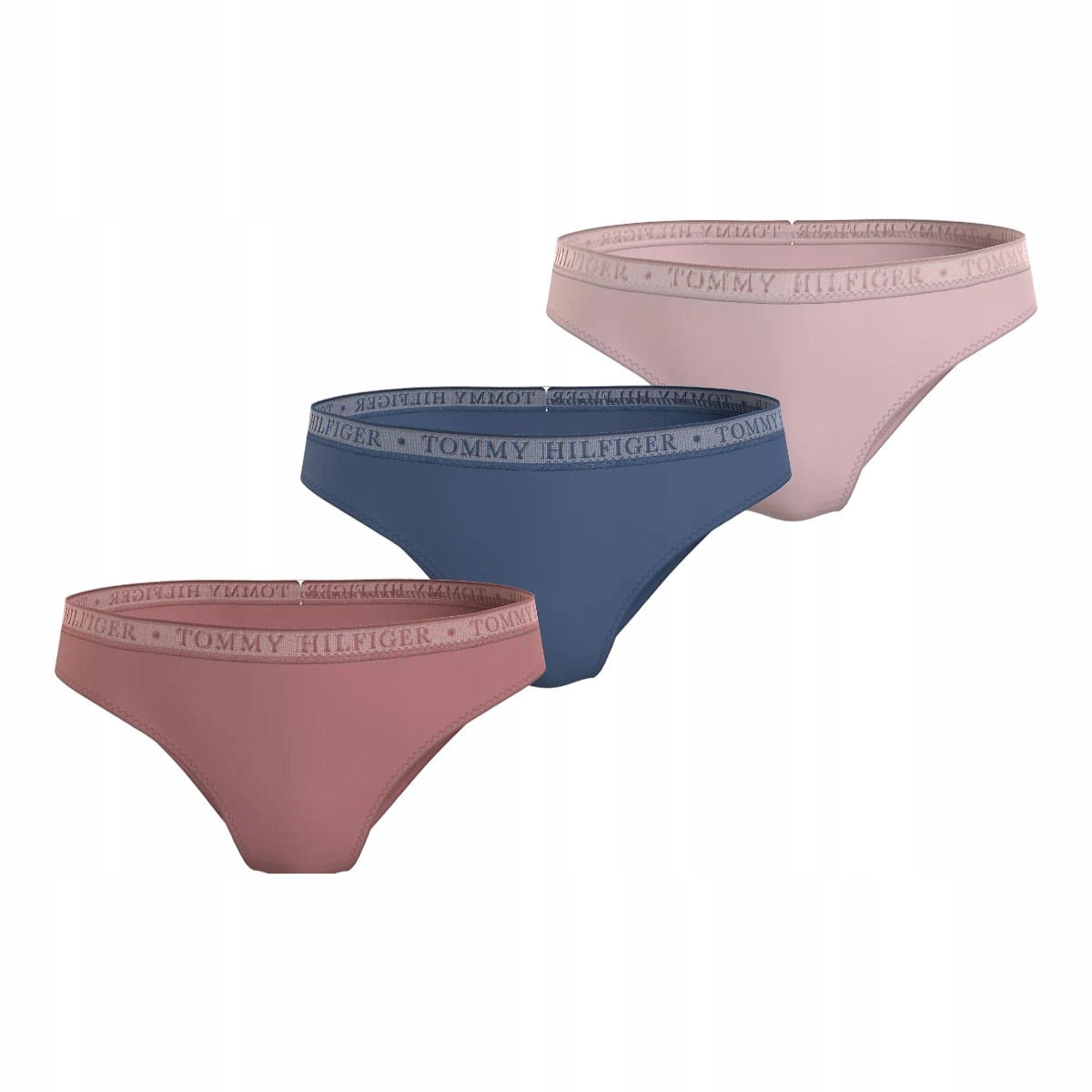 Tommy Hilfiger Dámské Bikini Kalhotky 3P Bikini Vícebarevné vel. S