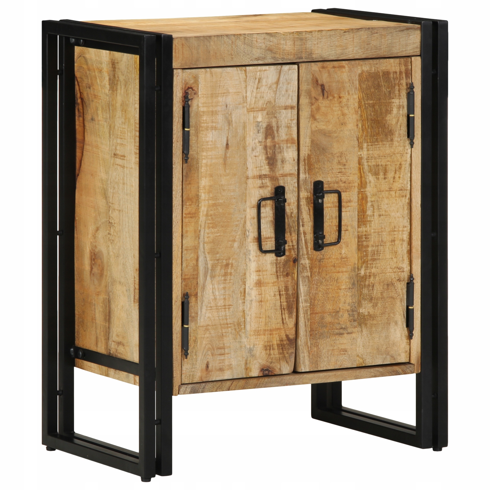 Szafka na buty drewniana 56 x 35 x 70 cm Lite drewno mango