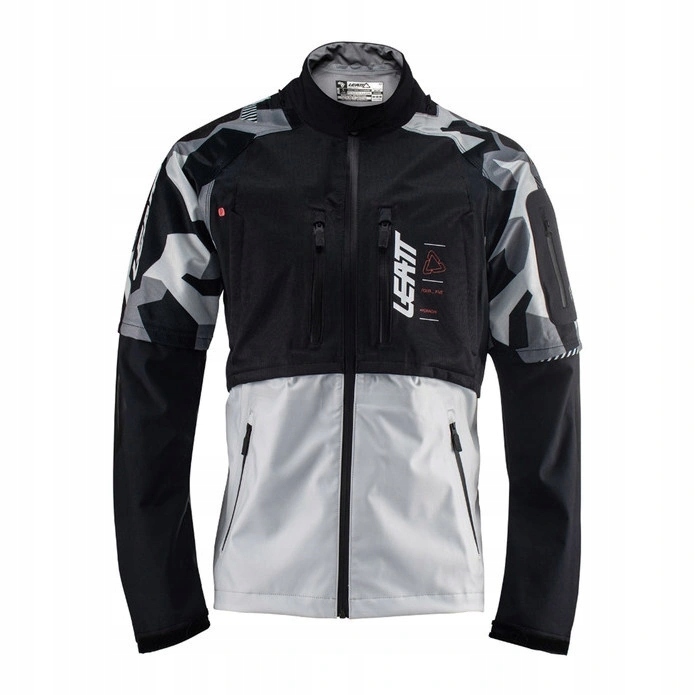 Enduro bunda Leatt Moto 4.5 Hydradri Forge čierna šedá Darčeky
