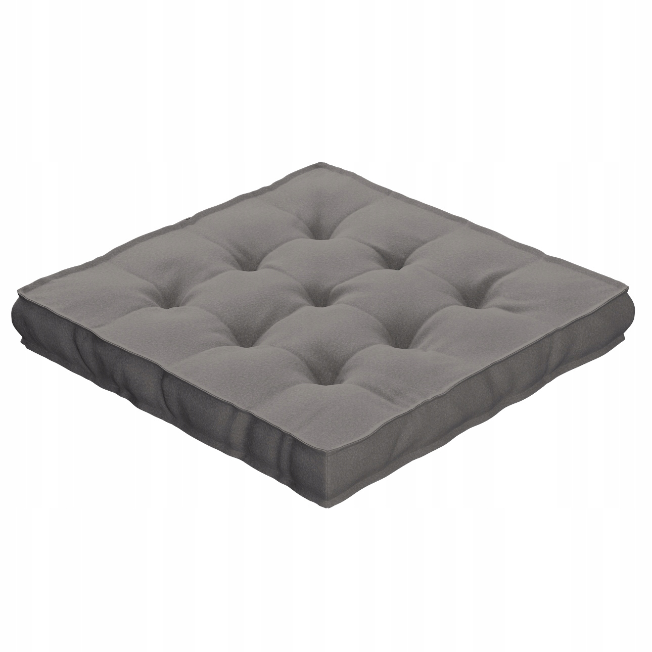 Poduška na stoličku Kuba 50x50 tmavo béžová bukla