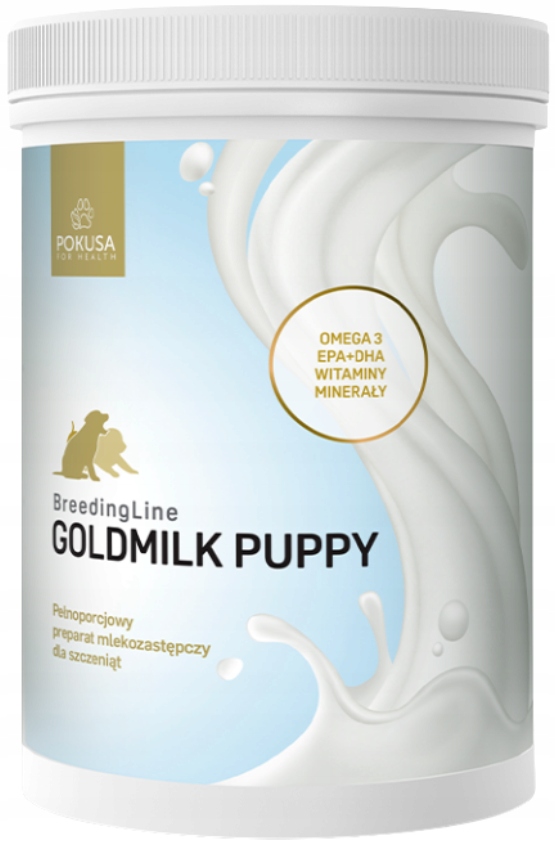Levně Pokusa BreedingLine GoldMilk Puppy náhradní mléko pro štěňata 1000 g
