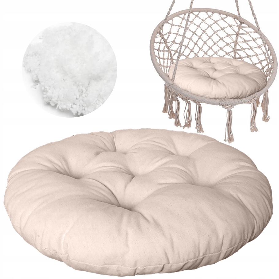 Poduszka na Huśtawkę Fotel Bocianie Gniazdo 60cm - kolory i wzory do wyboru