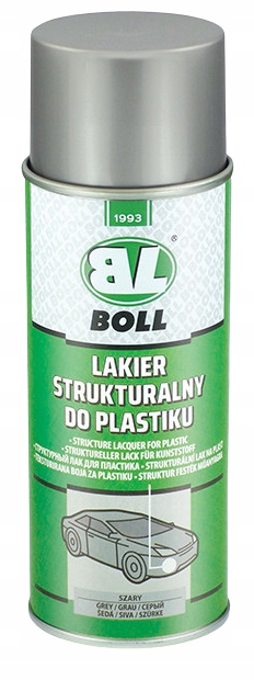 

Boll Lakier Strukturalny Do Plastiku Spray Szary