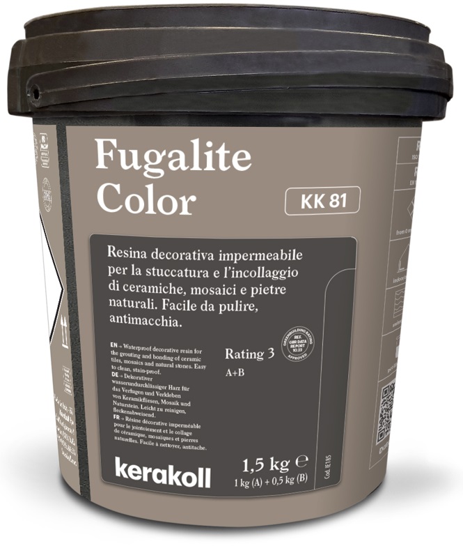 Fugalite Fuga epoksydowa 1,5kg KK81 odcień brązu Kerakoll