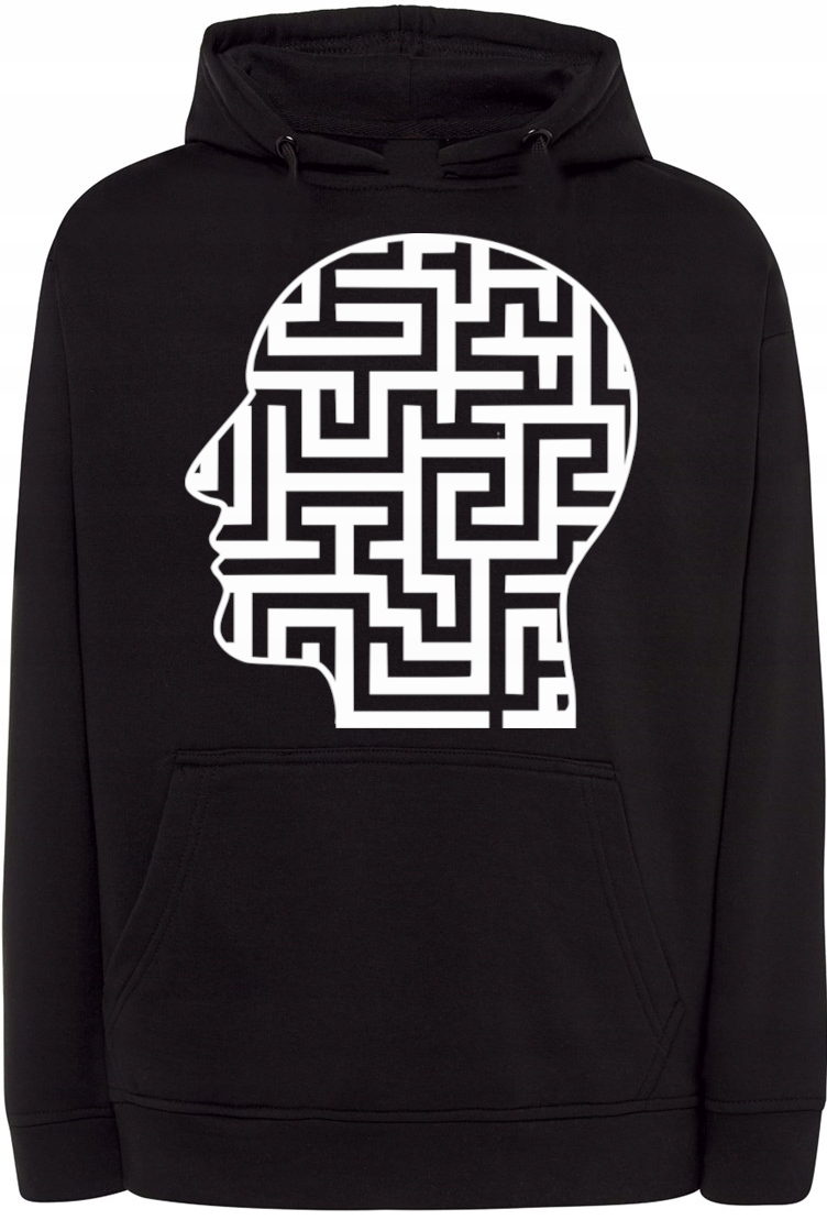 Mikina s potiskem Hlava Labyrint vel. S