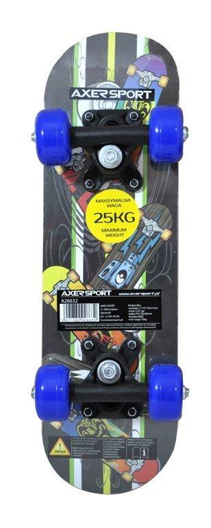 Deskorolka klasyczna drewniana deska do nauki jazdy dla dzieci Axer 43cm