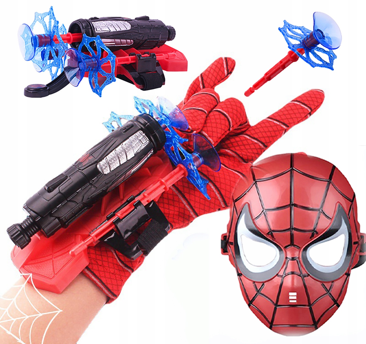 

Spiderman Rękawica Z Wyrzutnią Strzałki Maska