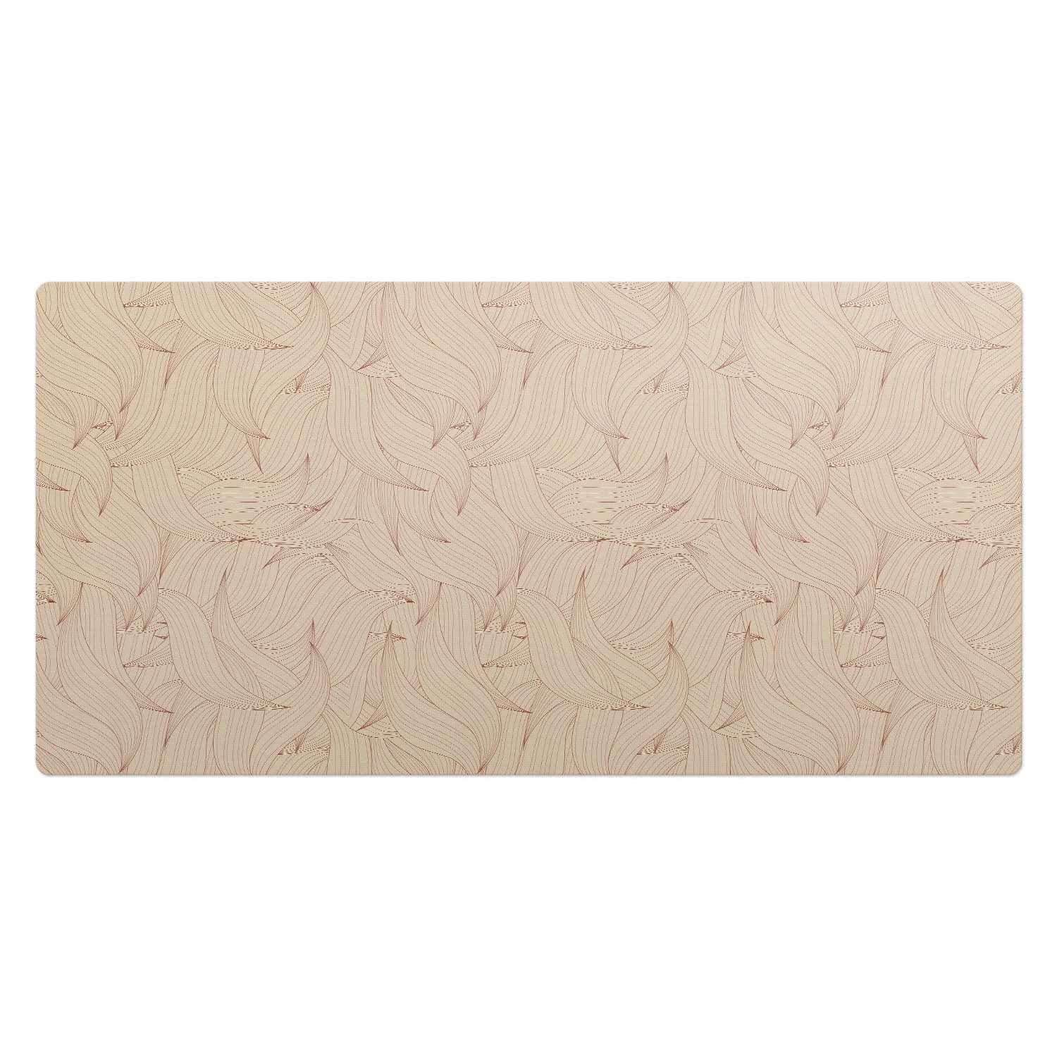 Vinylová podložka na psací stůl s potiskem Abstraktní křivky v pohybu 100 x 50 cm