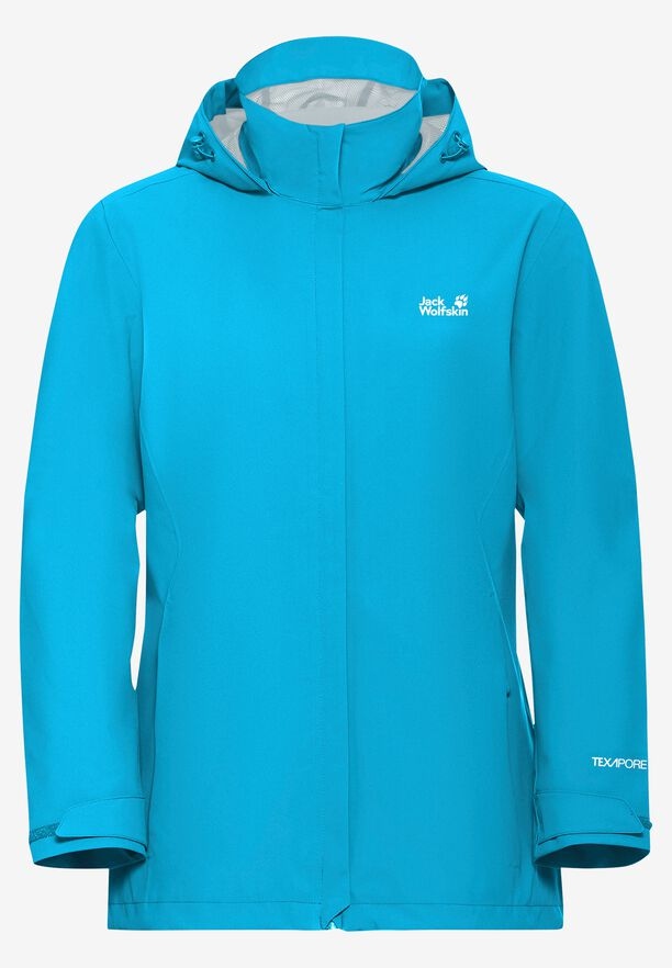 Damska Przeciwdeszczowa Kurtka Trailtime 2l Jkt W Empire Blue S