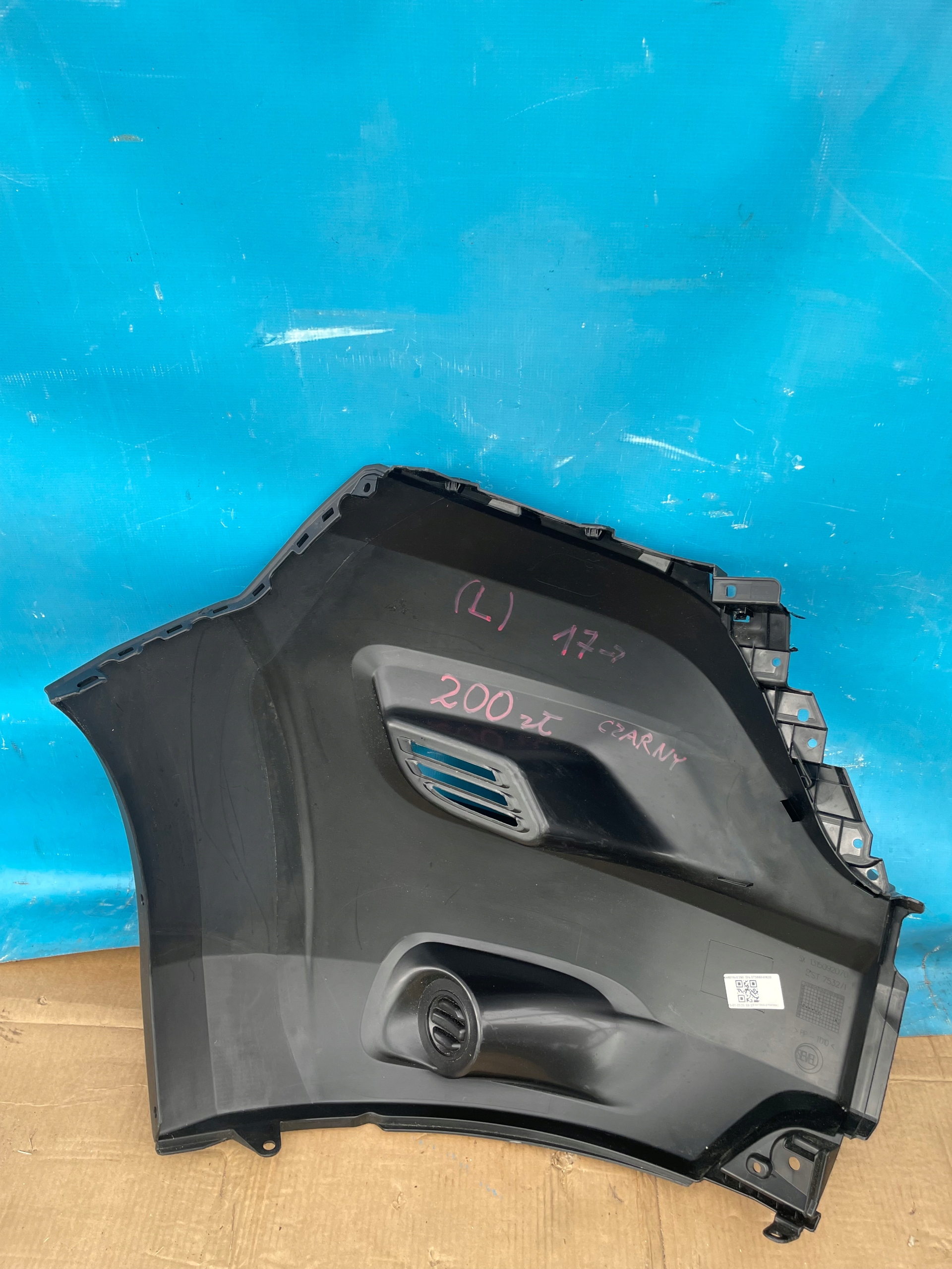 DUCATO BOXER JUMPER Lift 17- bumper corner front left black