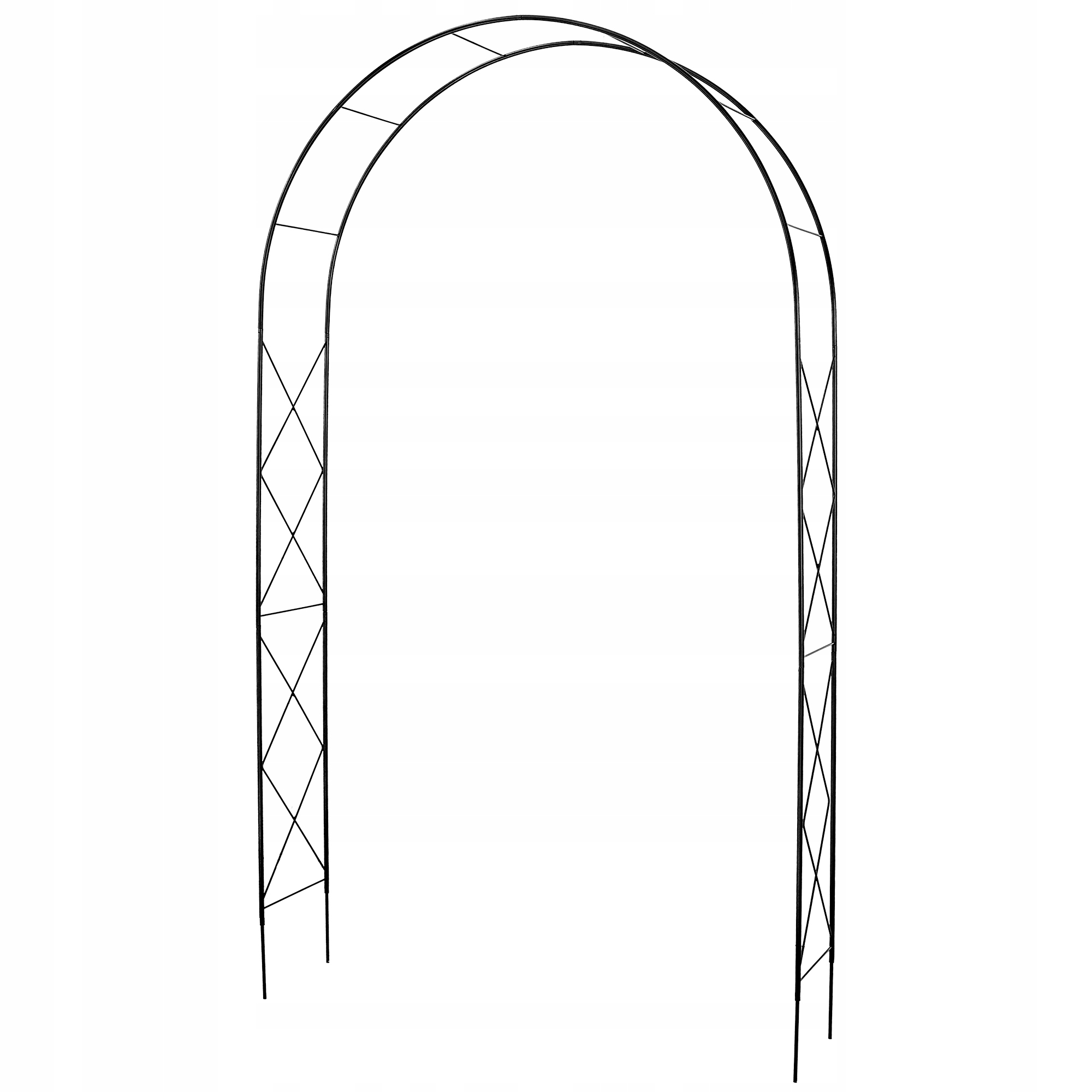 

Pergola Ogrodowa Metalowa Łuk Na Kwiaty Róże 255cm