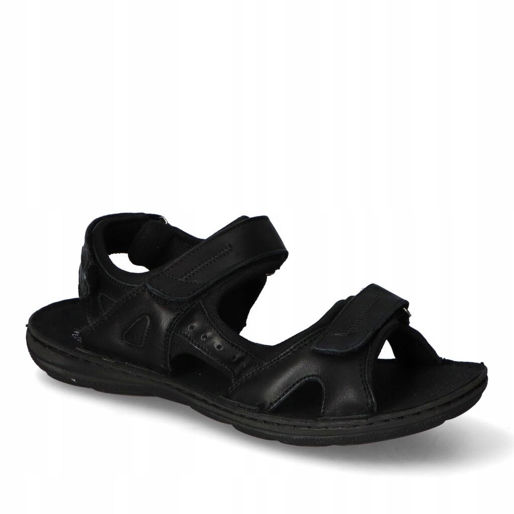 Sandály Lukbut 991/001 Černé lico 43