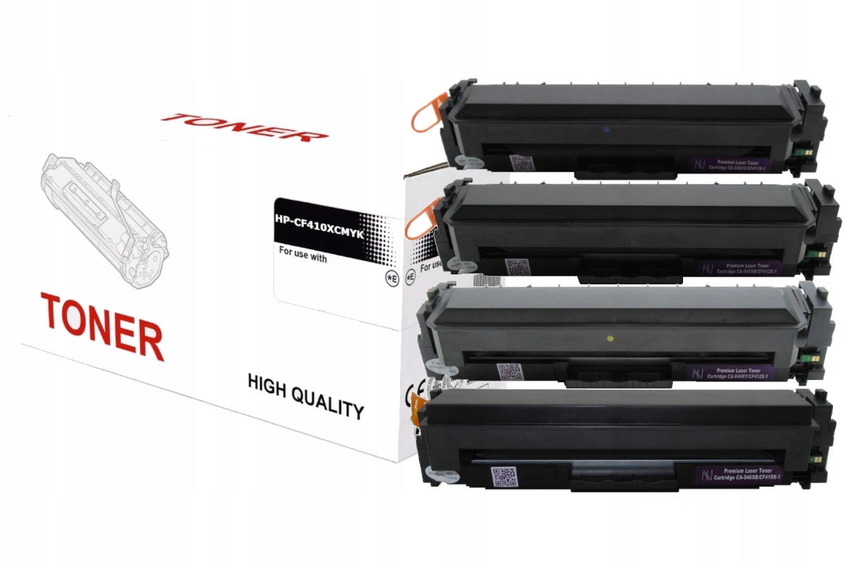 

4x Toner do Hp Color LaserJet Pro M477fdw M477fdn