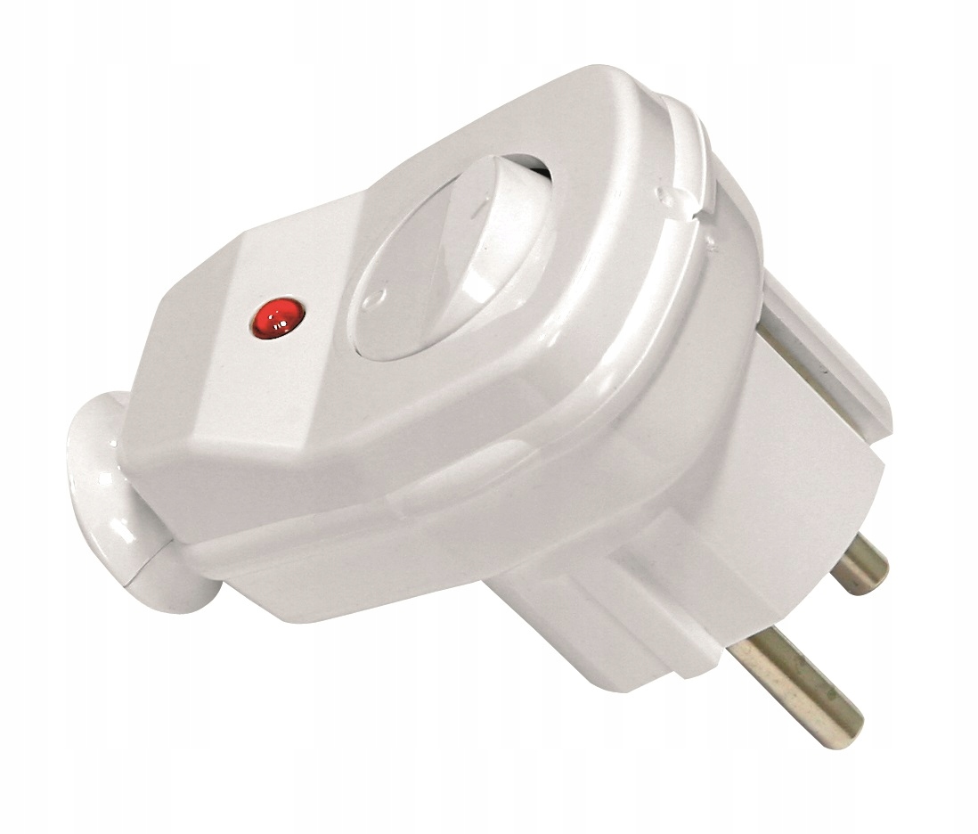 

Wtyczka Kątowa Z Wyłącznikiem I Diodą 16A 230V Awa