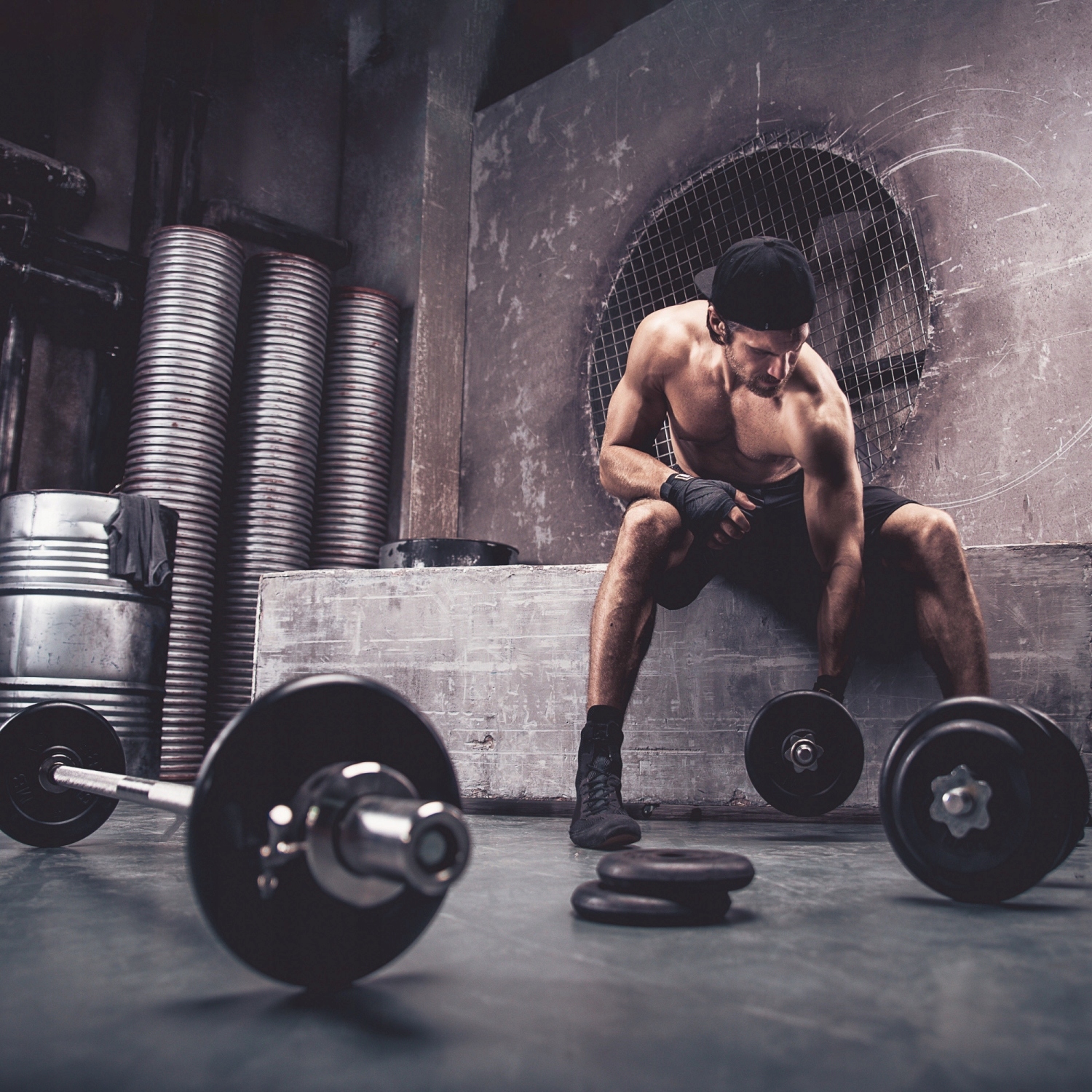 ZESTAW 26 KG GRYF ŁAMANY SZTANGA 120CM OBCIĄŻENIA Kod producenta 4048821466274