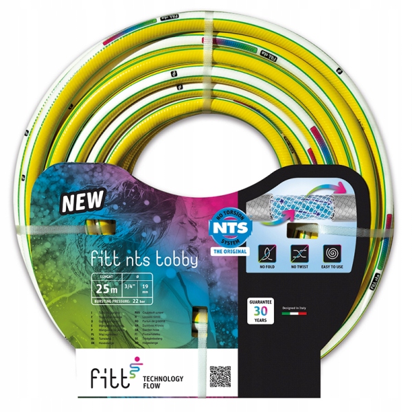 Bradas Wąż Ogrodowy Nts Tobby 1/2''-50M