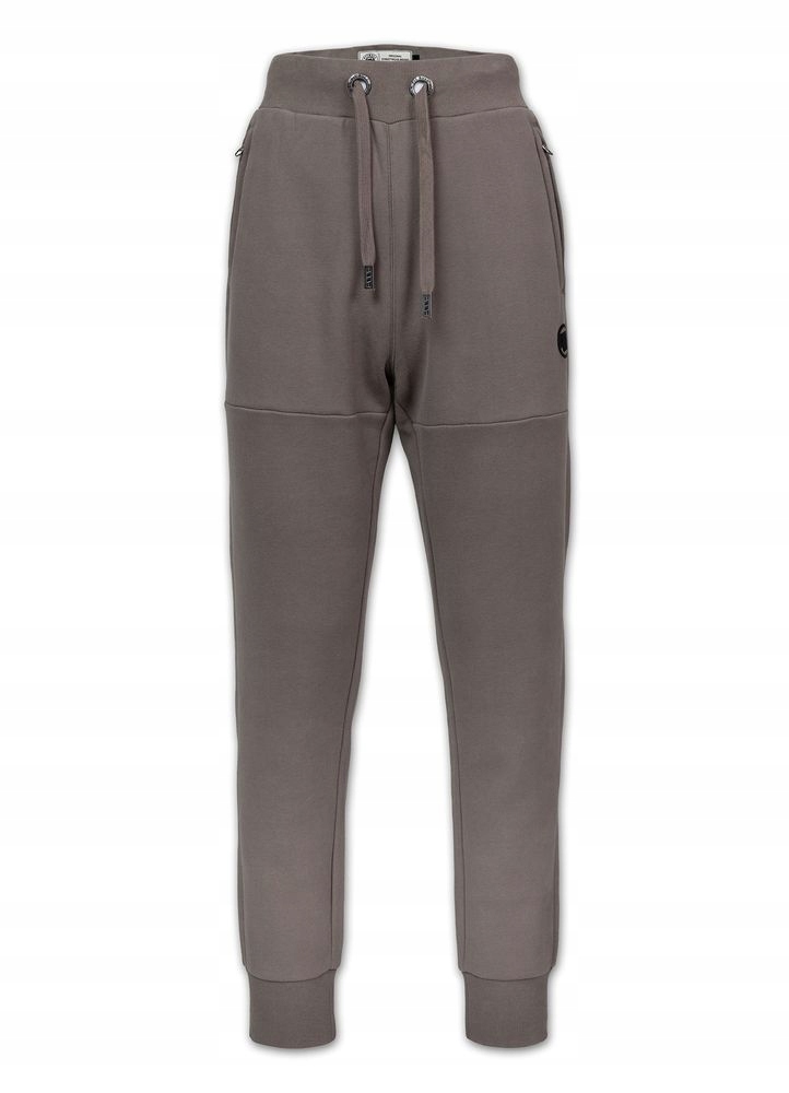 Pitbull pánské tepláky Small Logo Hd šedé, velikost 3XL