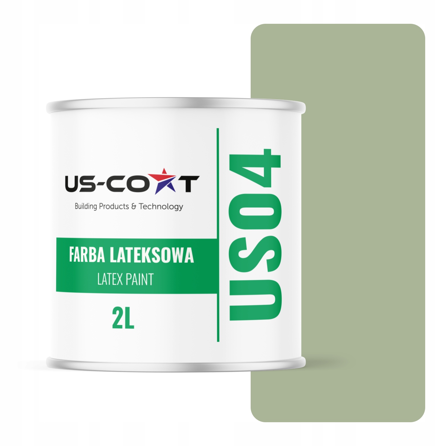 Barva Zelená H2143 2L Matná Na Stěny Strop