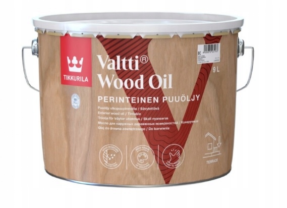 TIKKURILA VALTTI WOOD OIL OLEJ DO DREWNA 9L