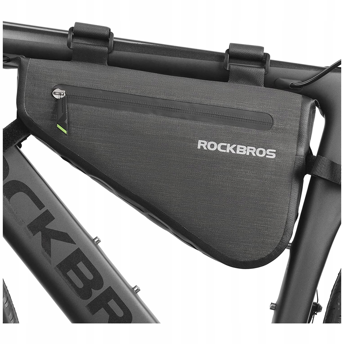 Torba rowerowa na ramę Rockbros, sakwa na rower, wodoodporna, kufer, 8L
