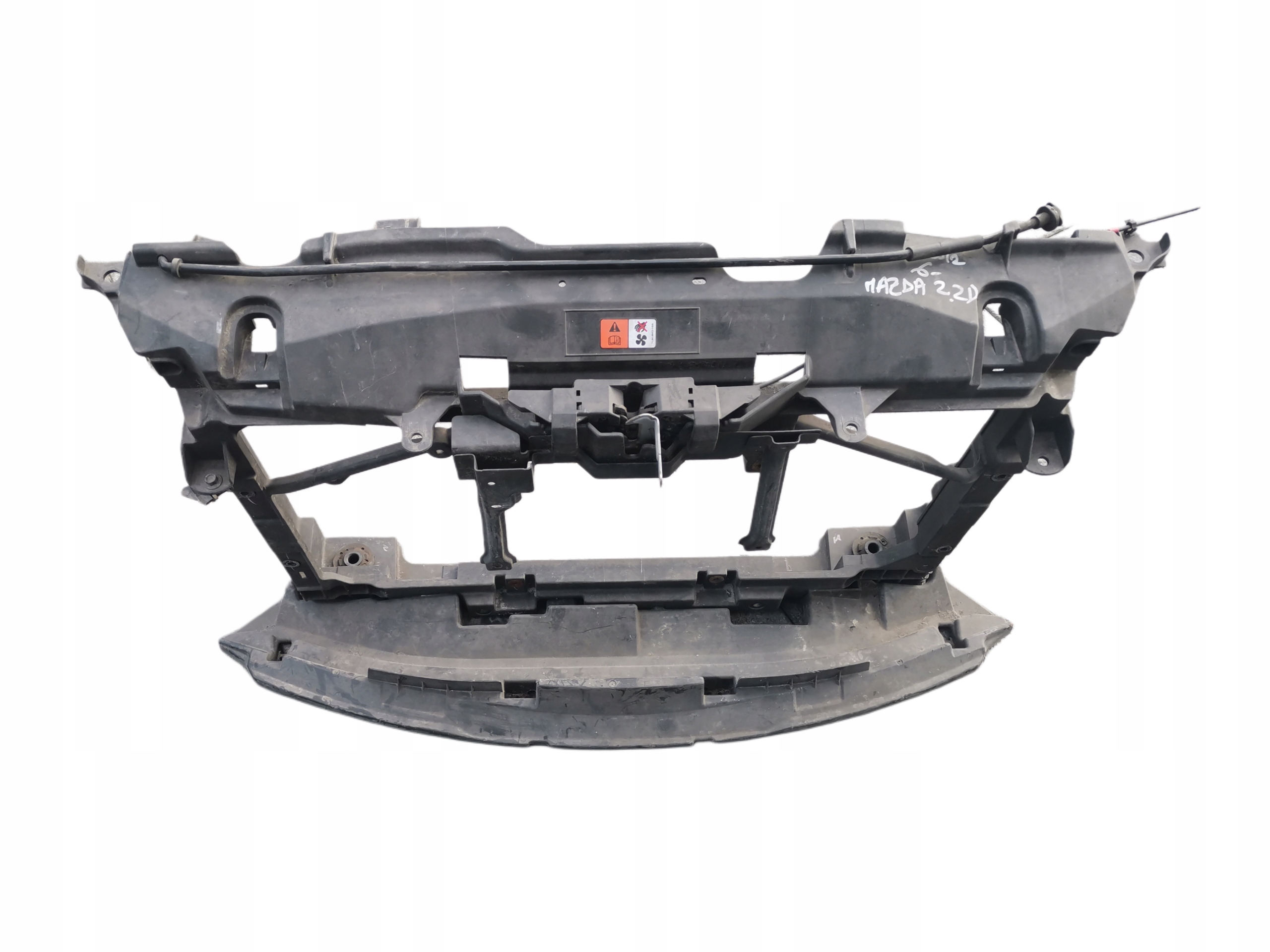 MAZDA 6 GH 2008-2012 pas przedni wzmocnienie czołowe kpl GS1D-53110