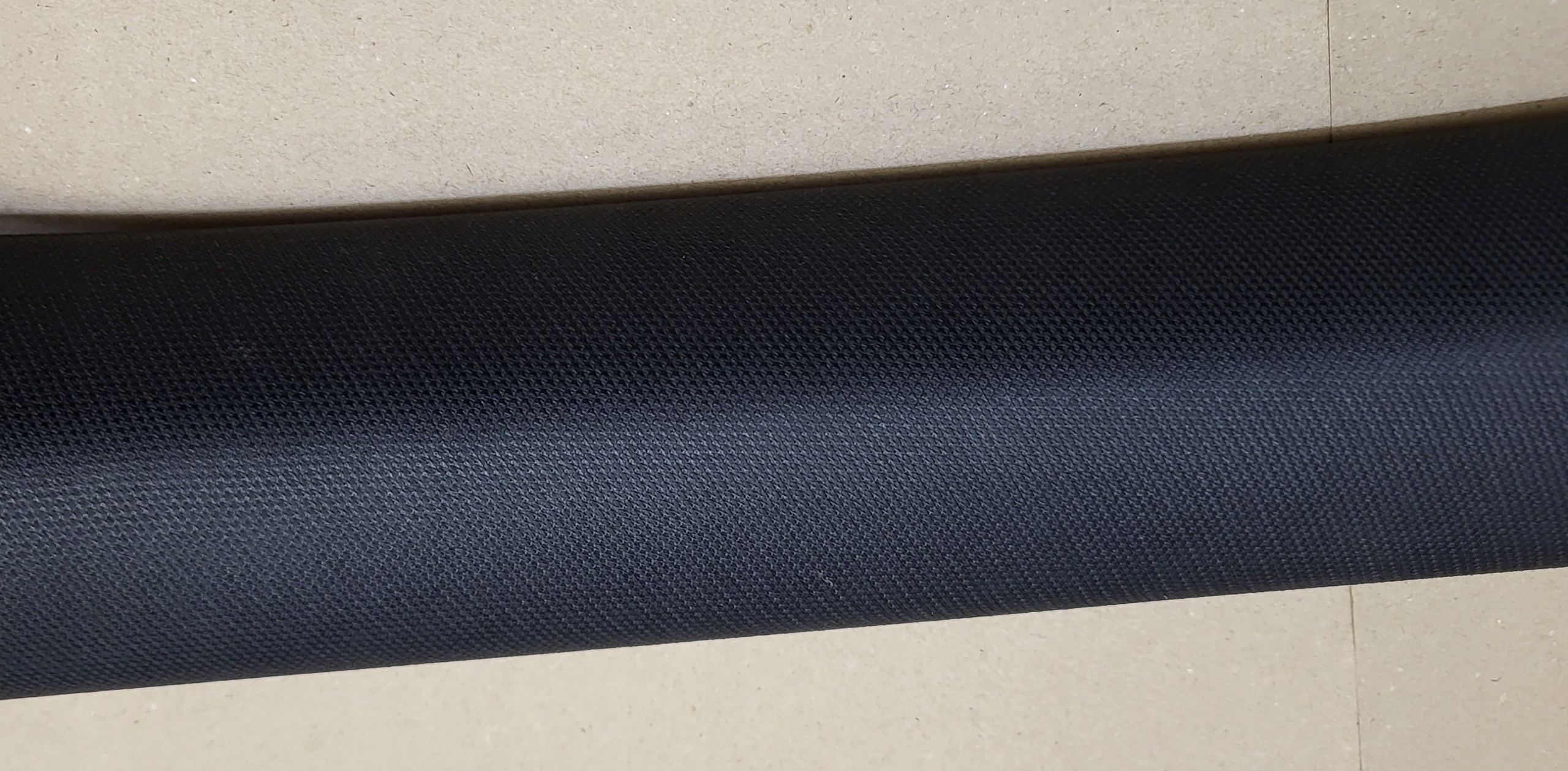 cover side SLUPKA A left front AUDI A5 8T COUPE S-LINE black, OE