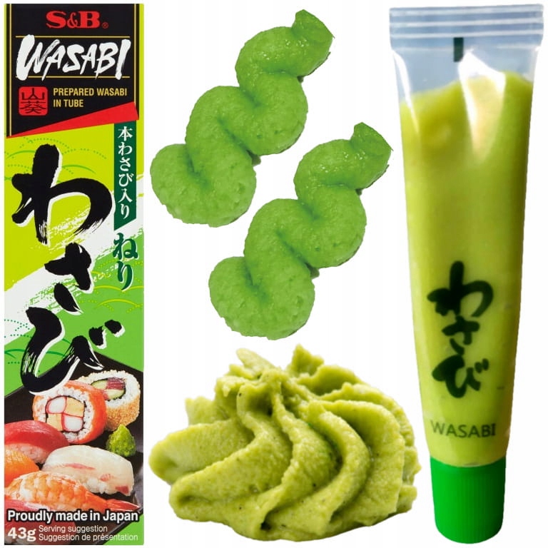

Japońska Pasta Wasabi Do Sushi w Tubce 43g S&b
