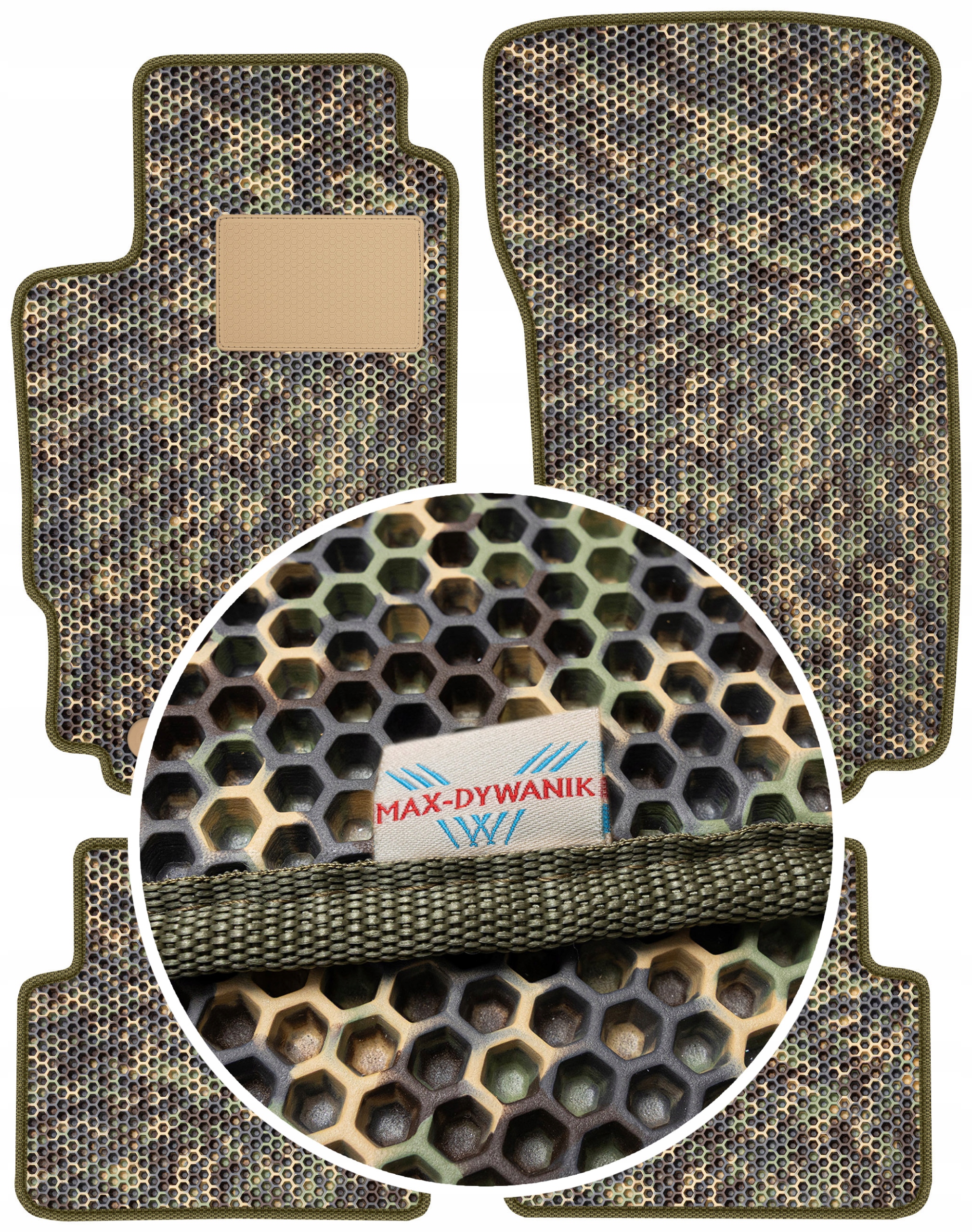 Peugeot 406 Coupe 1995-2004 Gumové rohože do auta Eva Moro