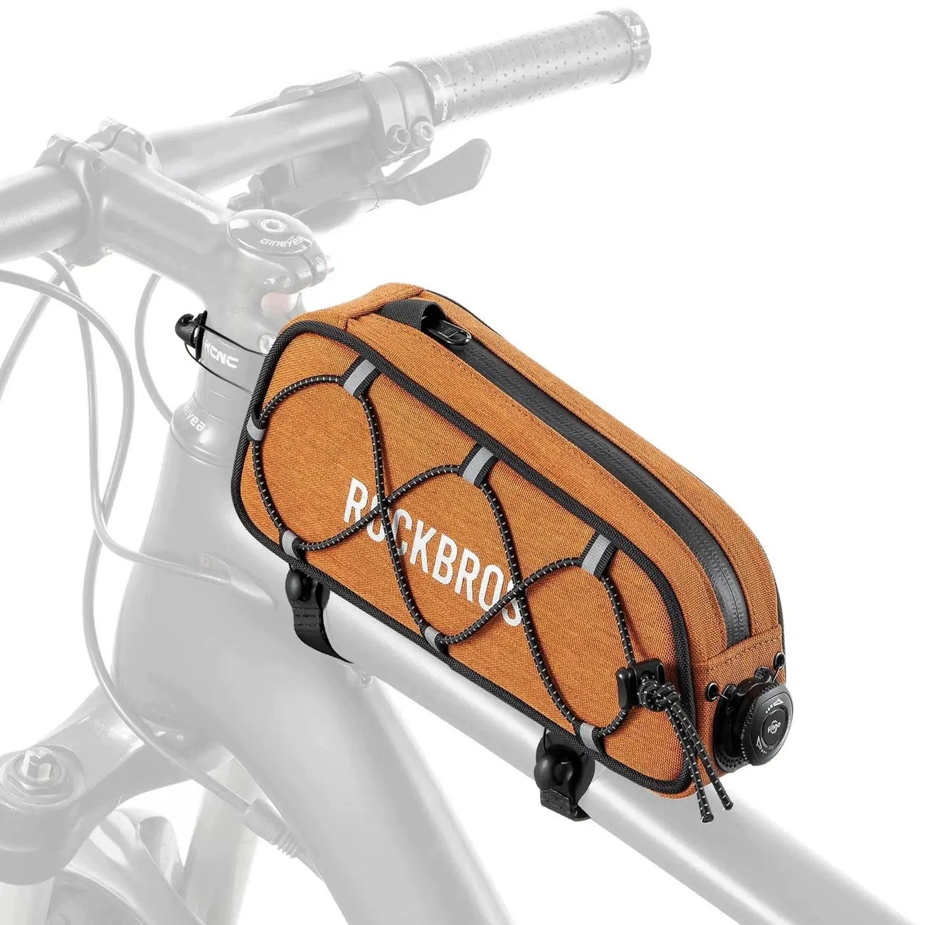 Rockbros Torba Na Ramę Sakwa Rowerowa Saszetka Na Telefon 0,7L Wodoodporna