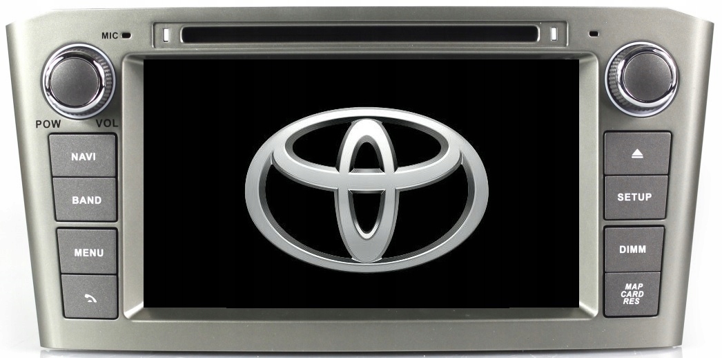RADIO NAWIGACJA GPS TOYOTA AVENSIS T25 ANDROID 12 8/64GB DVD DSP