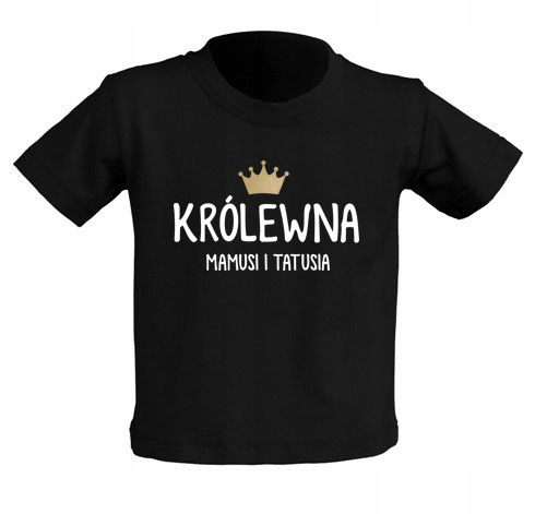 

Koszulka dziecięca z napisem Królewna 3-4 lata