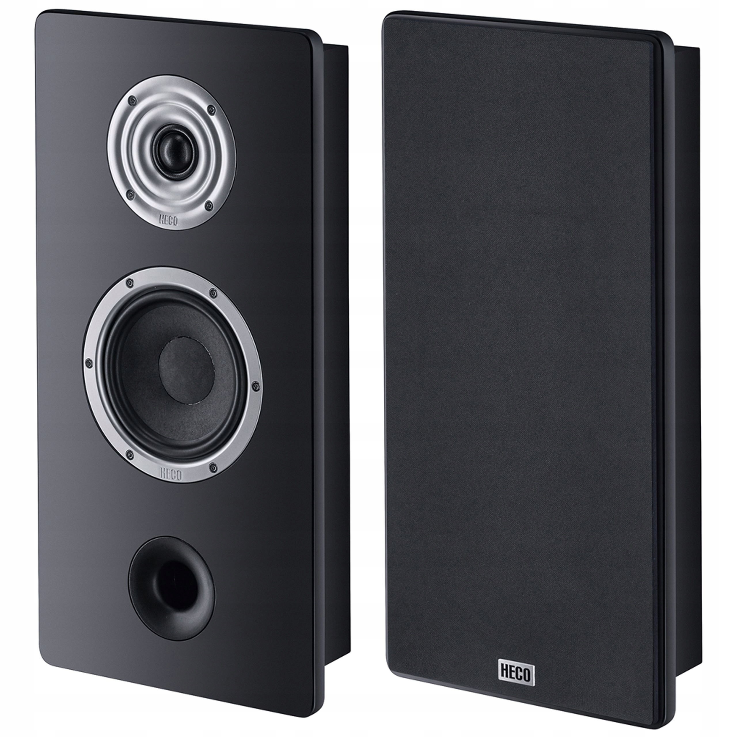 HECO AMBIENT 22F KOLUMNY GŁOŚNIKI ŚCIENNE CZARNE