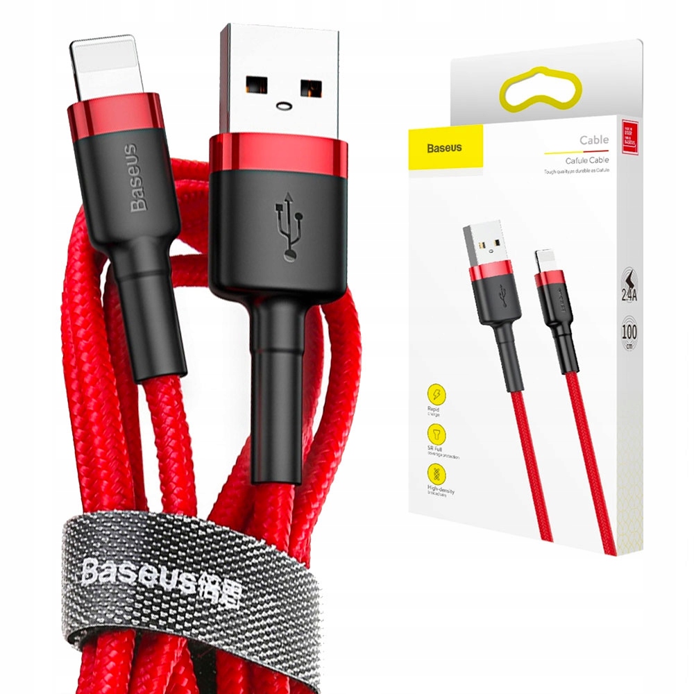 

Kabel Przewód Usb Lightning Qc 1,5A 200CM Baseus