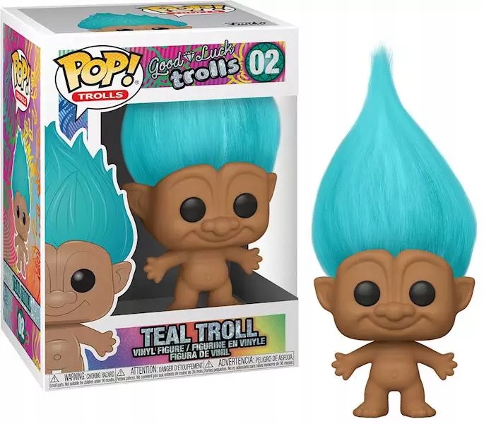 Figurka Teal Troll Funko Pop Sběratelská Hračka Dárek Popkultura