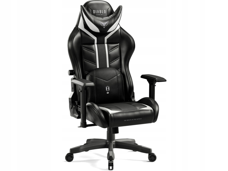 Fotel Diablo Chairs X-Ray 2.0 Small Czarno-biały