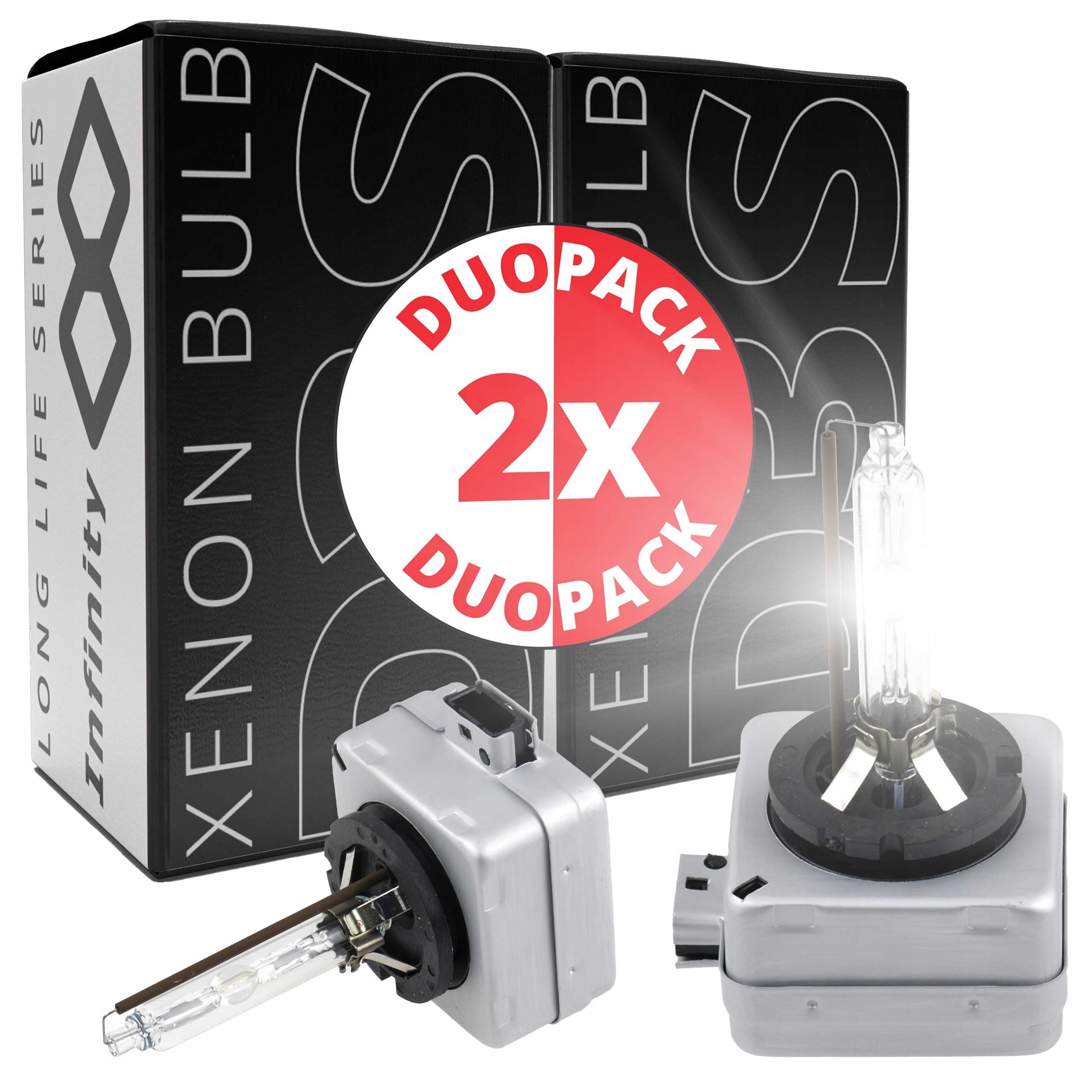 Žarnik Palnik Xenon D3S 5000K 3200 LM 35W 85V Duopack 2ks Longlife