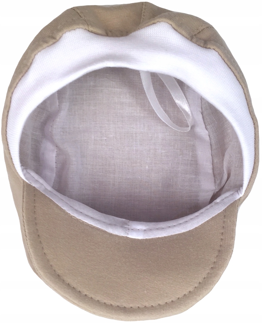 KASZKIET czapka beżowy dresowy 62 cm +2m kaszkiecik czapeczka EAN (GTIN) 5904323151133