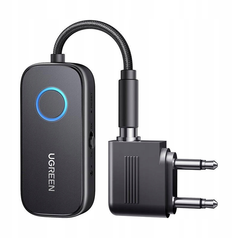 Odbiornik nadajnik Bluetooth 5.3 Ugreen CM671, mini jack 3.5mm, 300mAh