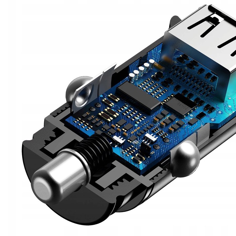 Ład USB samochodowa Baseus 2xUSB QC3.0 CCALL-YD01 Producent Baseus