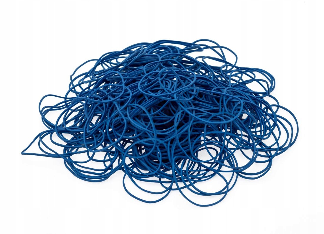 

Gumki recepturki 50x1,5x1,5mm Niebieskie 1kg