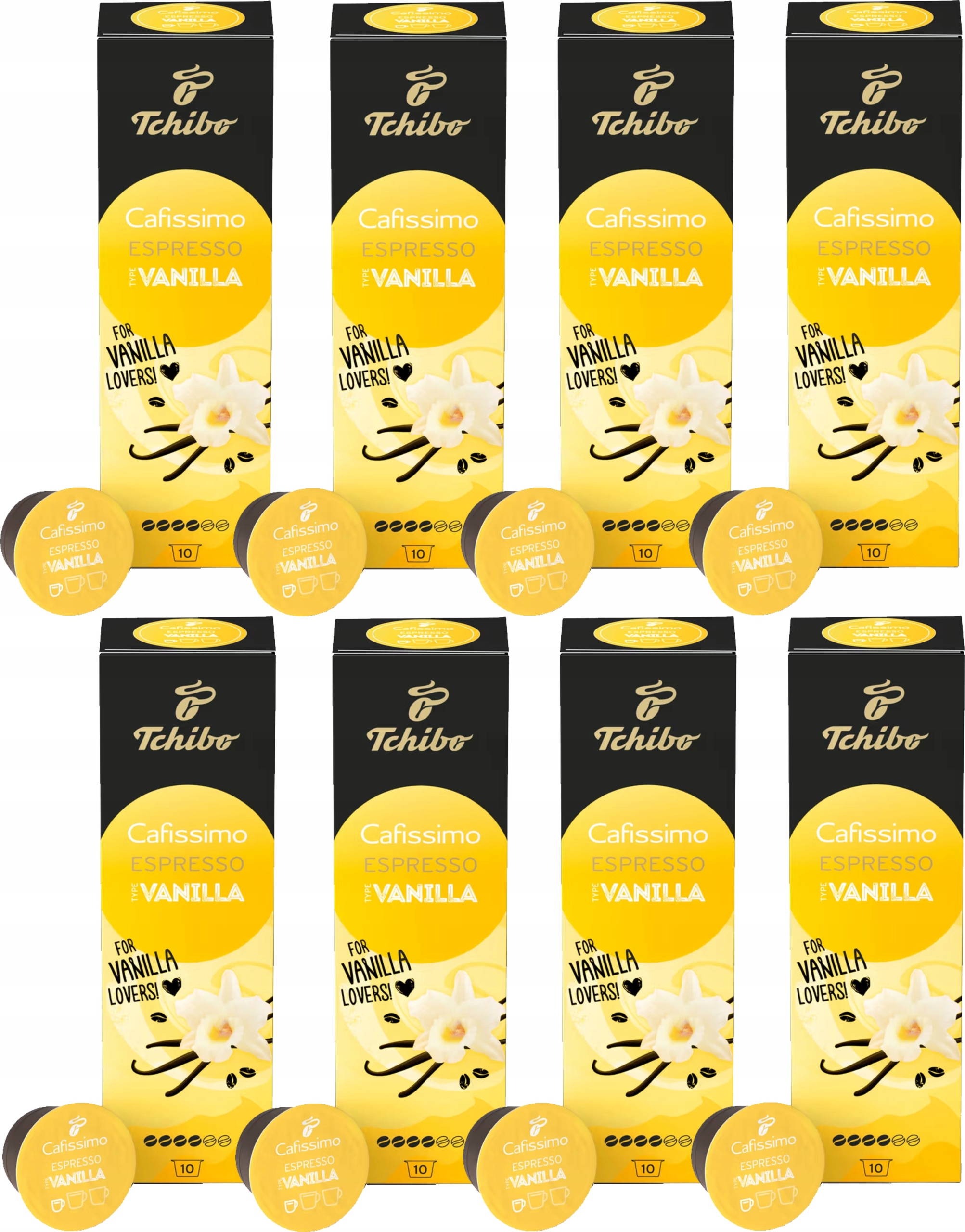 káva Tchibo Cafissimo Espresso Vanilla 8 x 10 ks