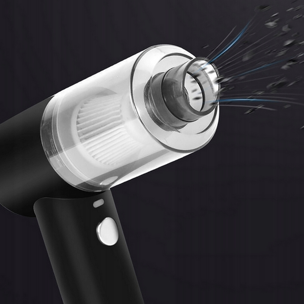 ODKURZACZ SAMOCHODOWY BEZPRZEWODOWY DO AUTA KLAWIATURY DOMU 2w1 + DMUCHAWA Moc 120 W