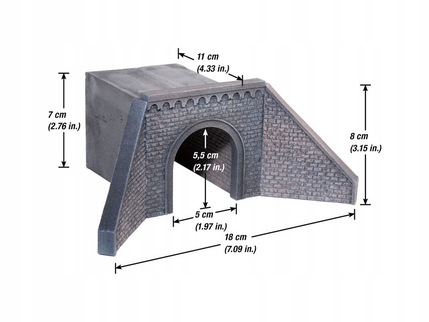 Noch 58292 Silniční tunel 18 x 11 x 8 cm