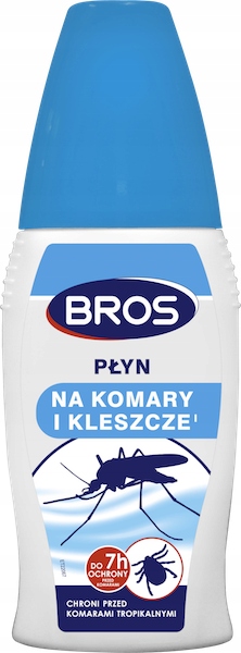 

Bros Płyn na Komary i Kleszcze, 100 ml