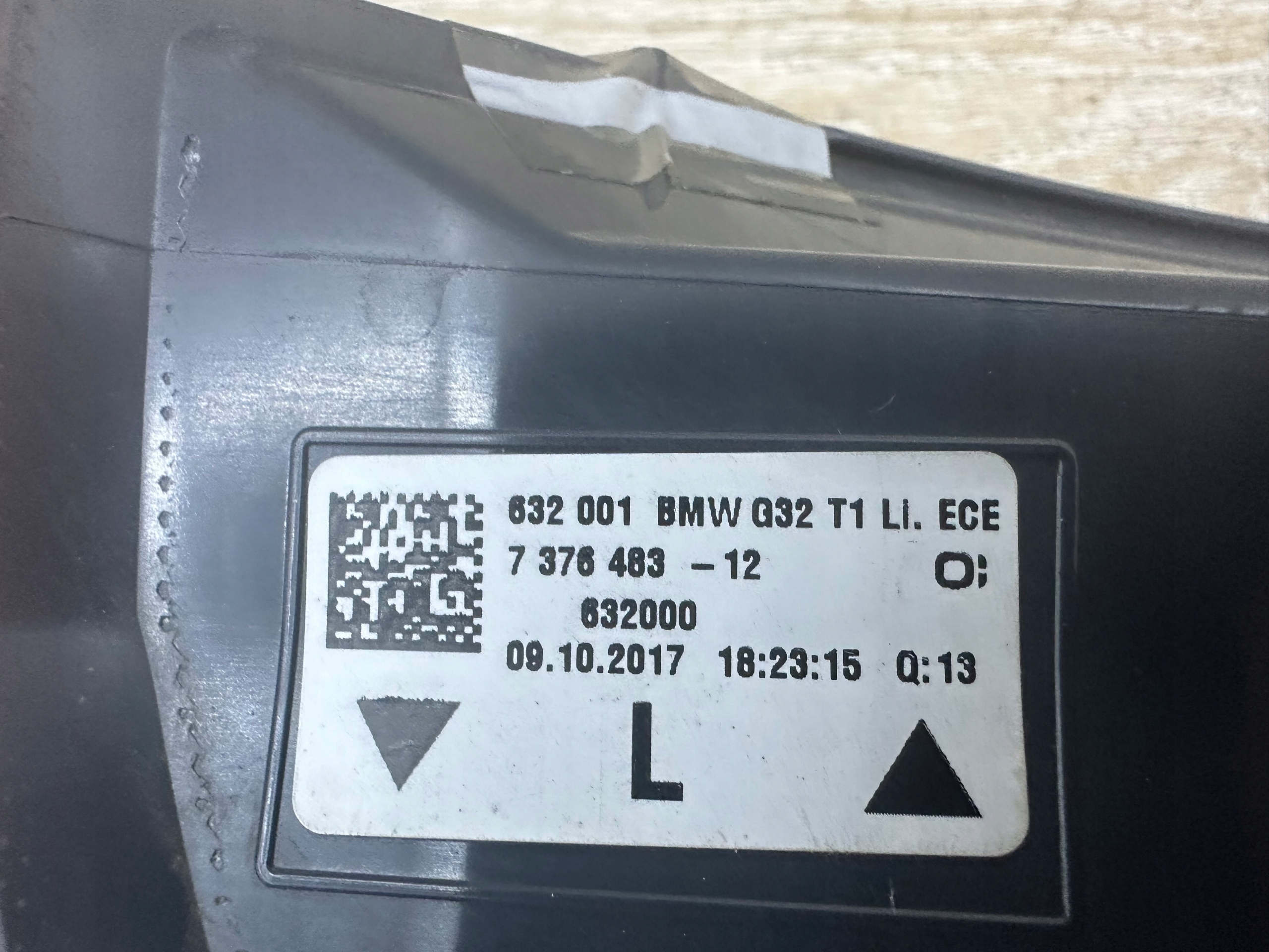 light rear part rear left BMW G32 GT EUROPA 737648312