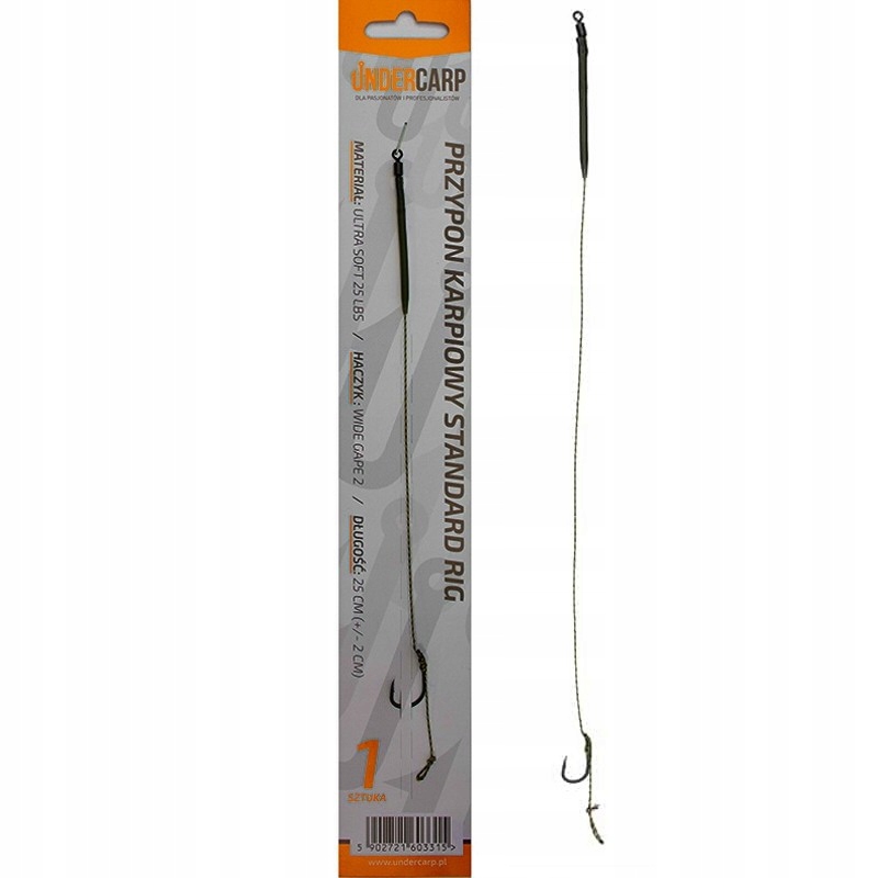 Przypon karpiowy Undercarp Standard Rig 2