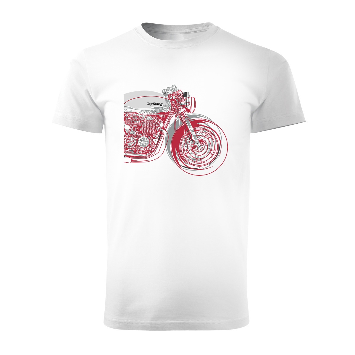

Koszulka motocyklowa na motor Cafe Racer