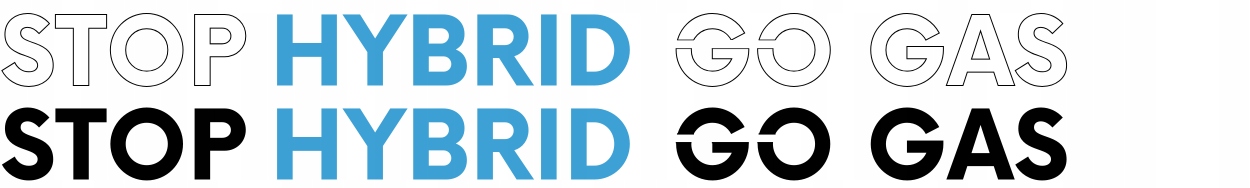 NAKLEJKA AUTO STOP HYBRID GO DIESEL TURBO GAS LPG TDI SMOG V6 V8 V10 V12 Długość 10 cm