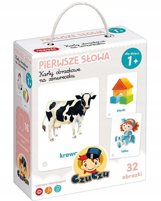 

Czuczu Karty Obrazkowe Książeczka Na Sznureczku