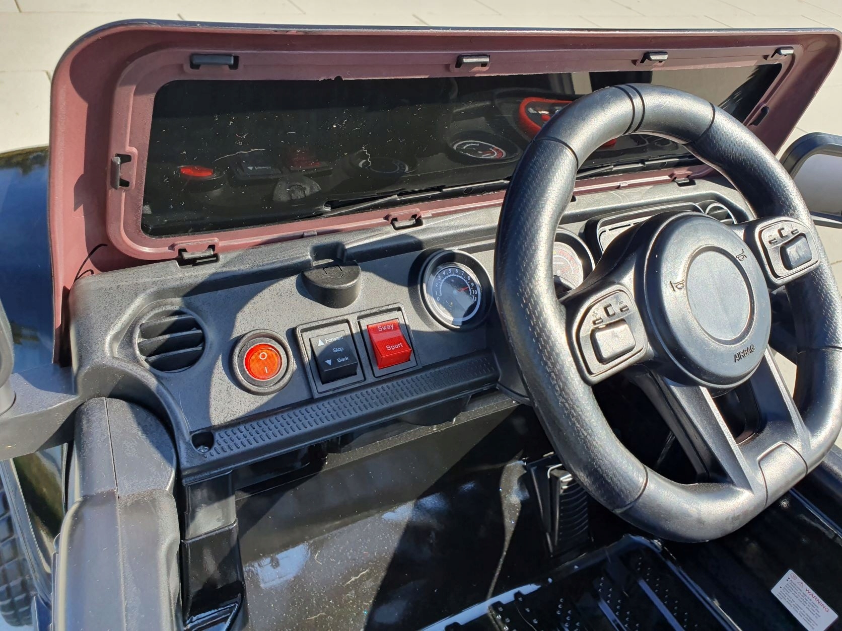 automobilis automobilis Elektryczne vaikams Jeep Supercar LT-598 4X4 12 V 7 Ah elektrinis automobilis vaikams